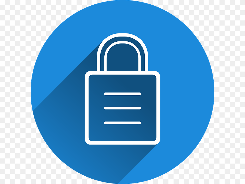 Internet Website Icons Lock Icon Blue, Disk Free Png