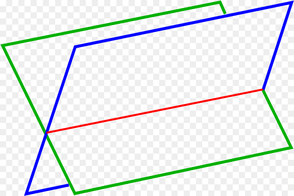Intersection Curve Intersection Of 2 Planes, Light, Triangle, Blackboard Png