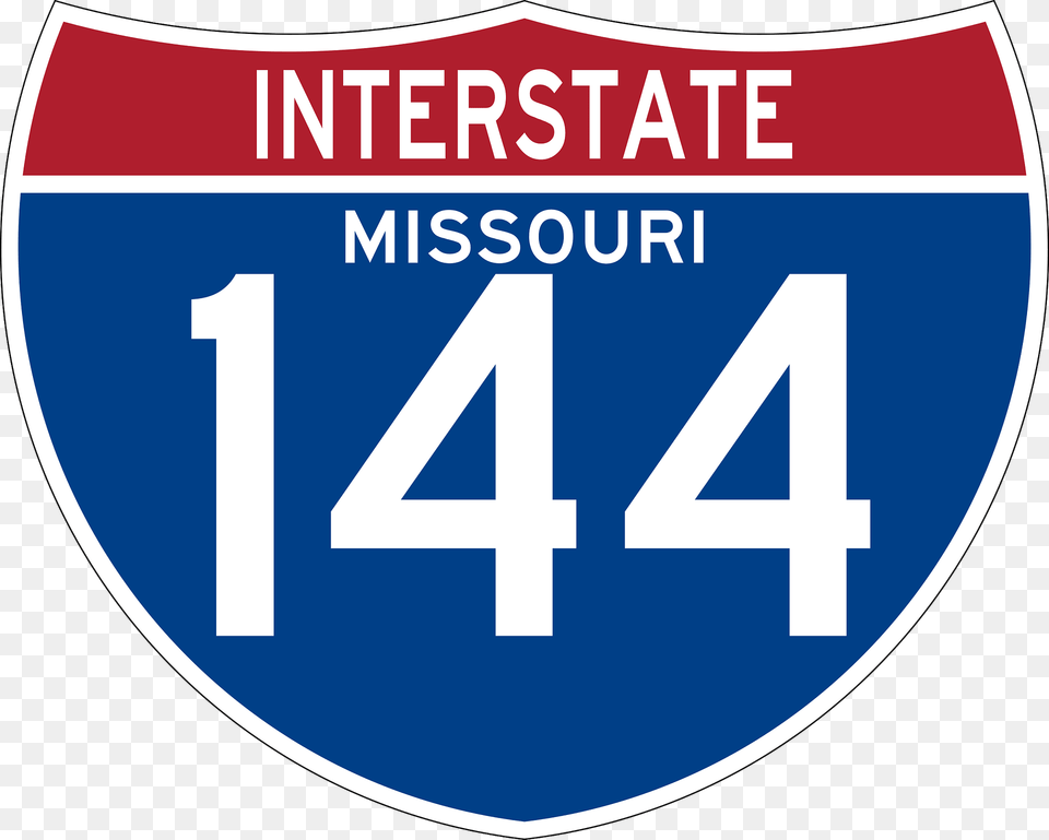 Interstate 144 Missouri Sign Clipart, License Plate, Transportation, Vehicle, Symbol Png Image