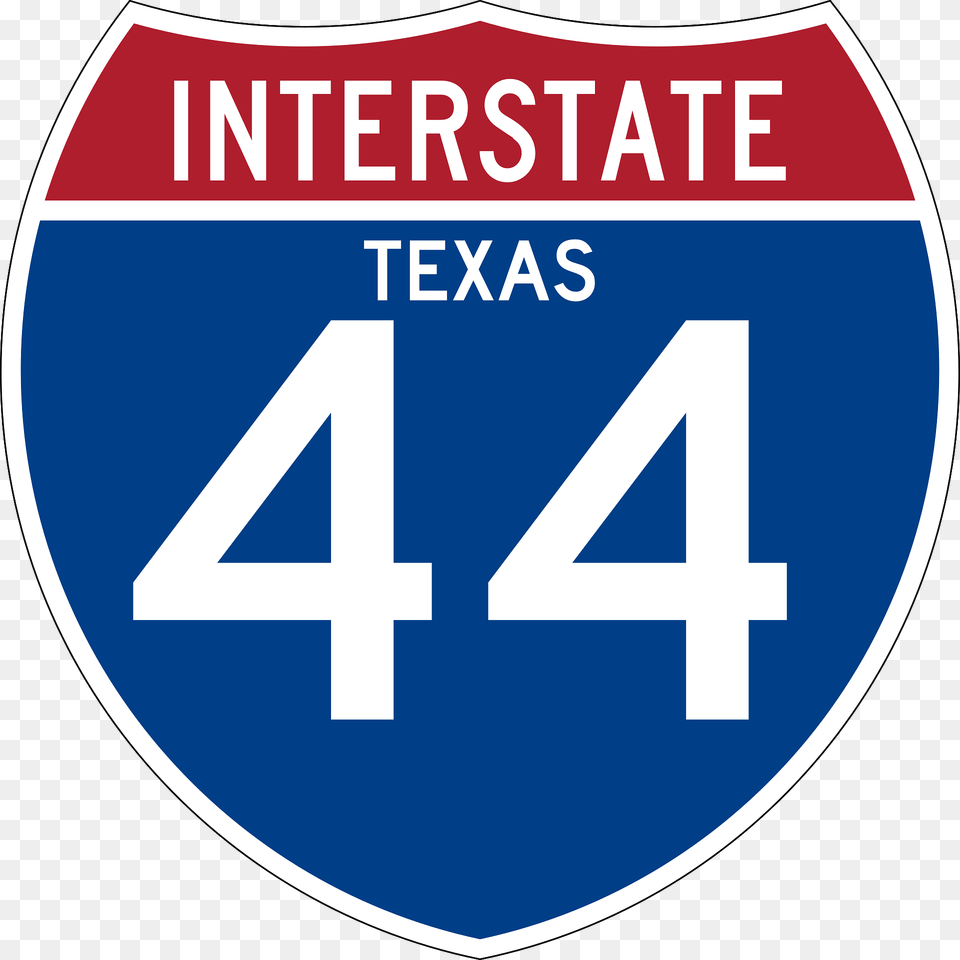 Interstate 44 Texas Sign Clipart, First Aid, Symbol, Text Png Image