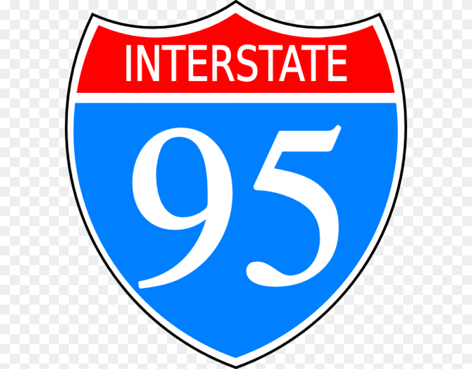 Interstate 95 Sign Clipart, Symbol, Logo Png
