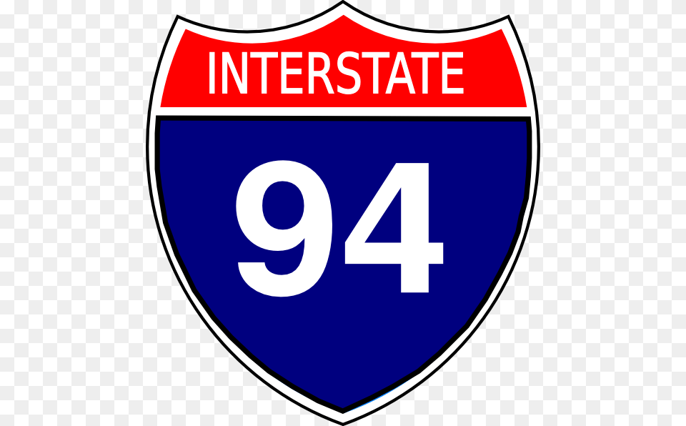 Interstate Highway Sign, Symbol, Disk Png Image