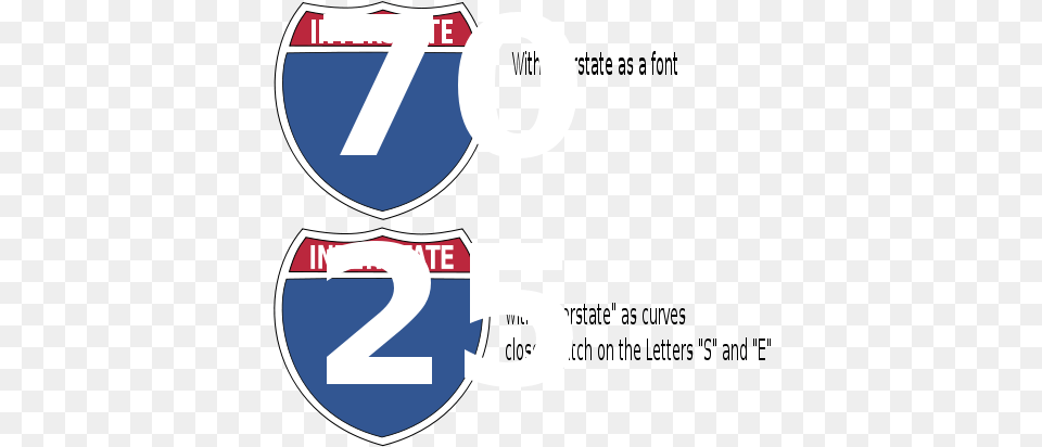 Interstate Highway Sign Interstate Highway Signs, Symbol, Text Free Png Download