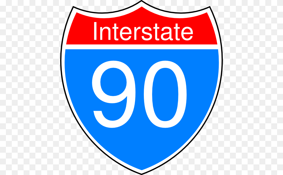 Interstate Sign Clip Art, Symbol, Logo, Disk Free Png Download