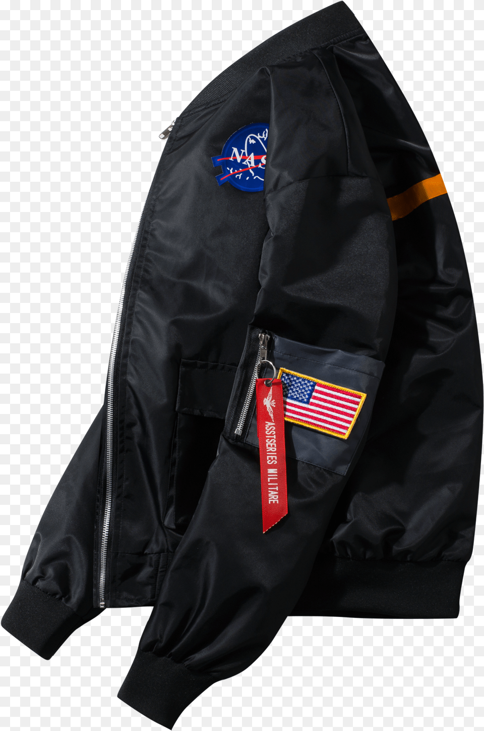 Interstellar Bomber Jacket Nasa, Clothing, Coat Png