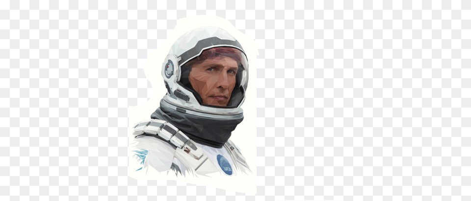 Interstellar Stickers, Astronaut, Person, Clothing, Hardhat Png