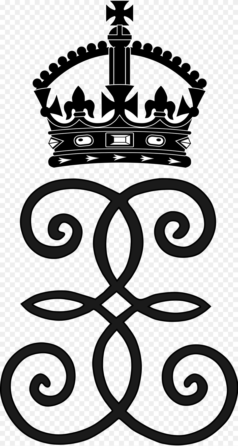 Intertwined Letter Es Below A Tudor Crown, Accessories, Jewelry Free Transparent Png