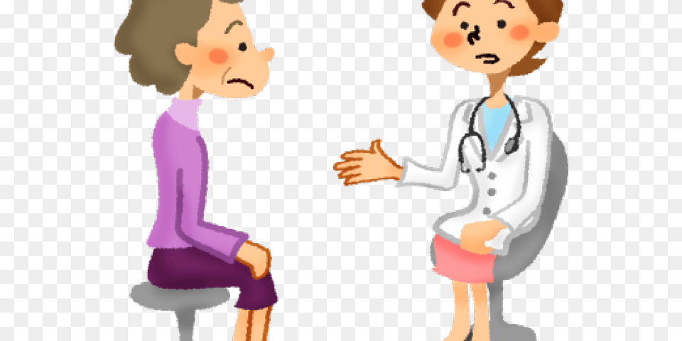 Interview Clipart Doctor Interview Physician, Clothing, Coat, Person, Face Free Transparent Png