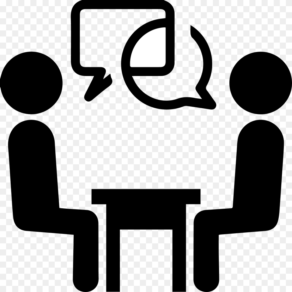 Interview Clipart Primary Research, Stencil, Conversation, Person, Symbol Png