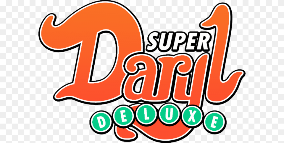 Interview Dan Gary Games On Super Daryl Deluxe, Logo, Text, Number, Symbol Free Transparent Png