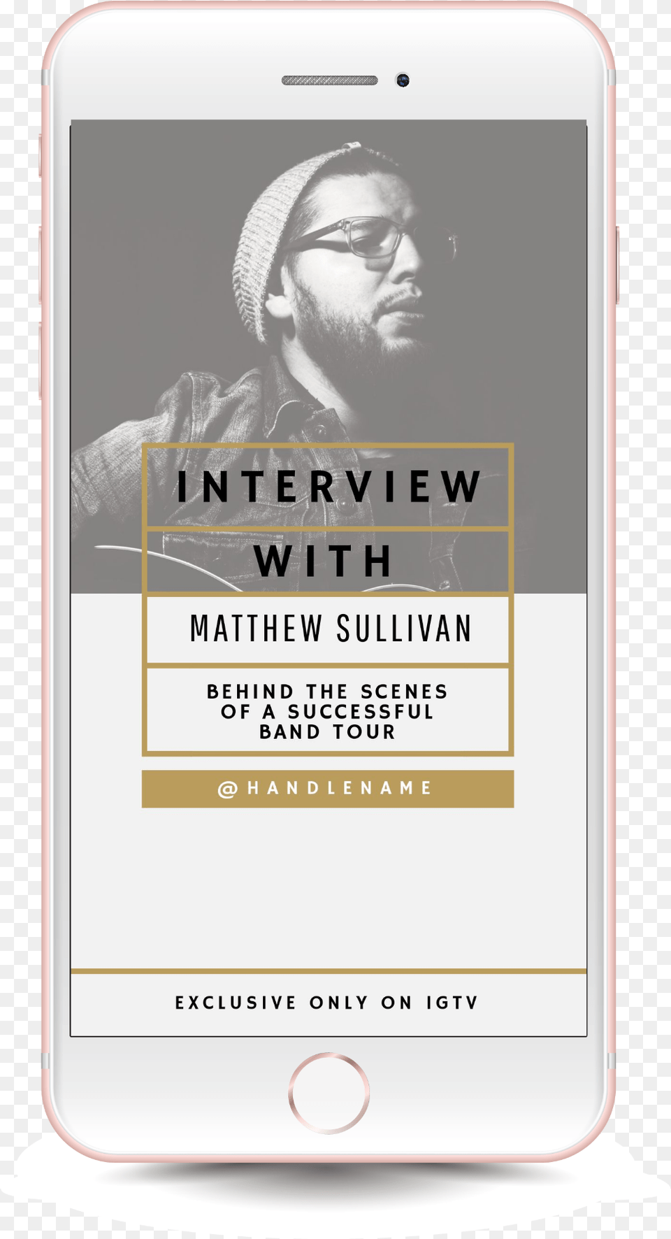 Interview Series Igtv Cover Template Eye Shadow, Phone, Electronics, Mobile Phone, Accessories Png Image