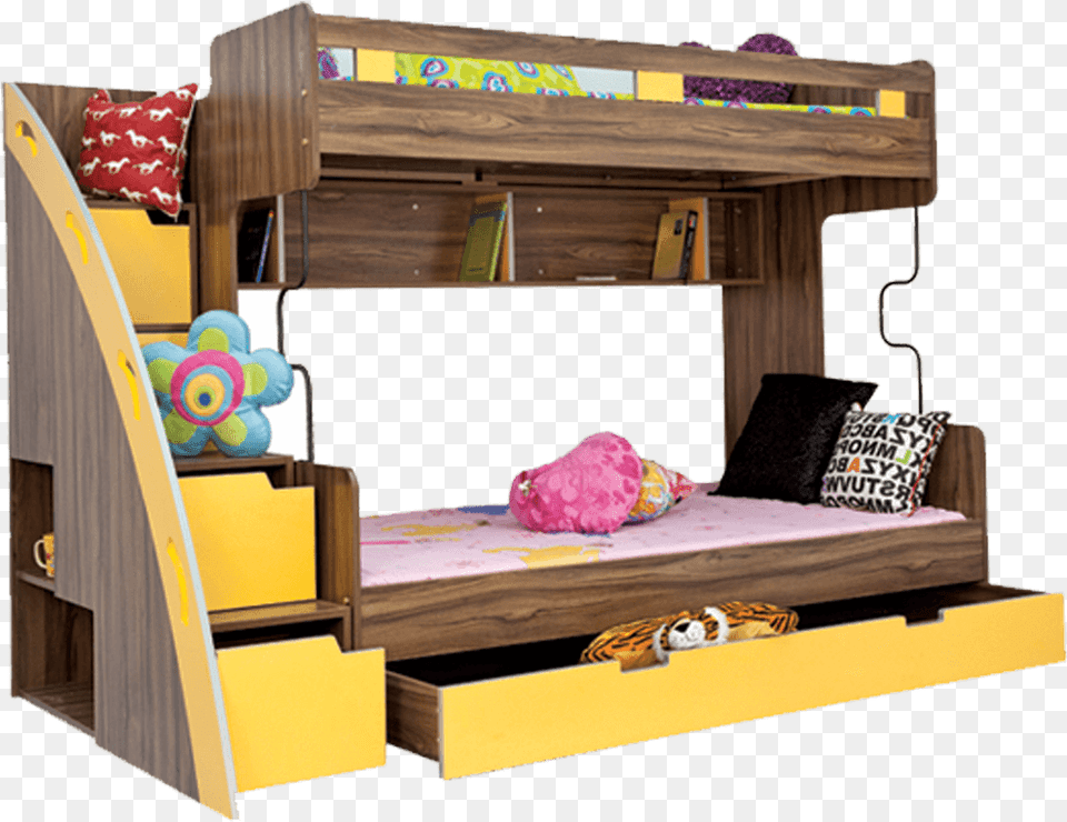 Interwood Kids Bed, Bunk Bed, Furniture, Animal, Mammal Free Transparent Png