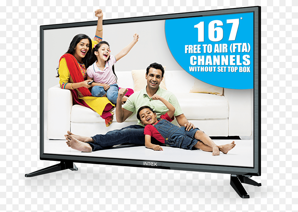 Intex Led 3208 Hd Tv Banner, Adult, Screen, Person, Monitor Free Transparent Png