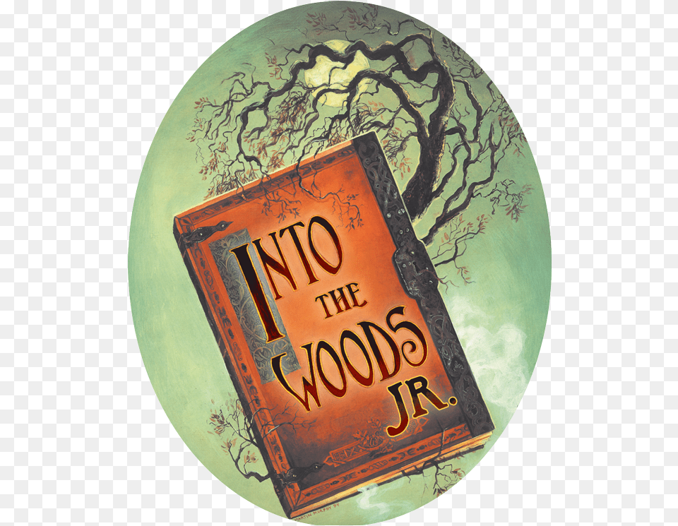 Into Into The Woods Jr Logo, Book, Publication, Novel Png Image