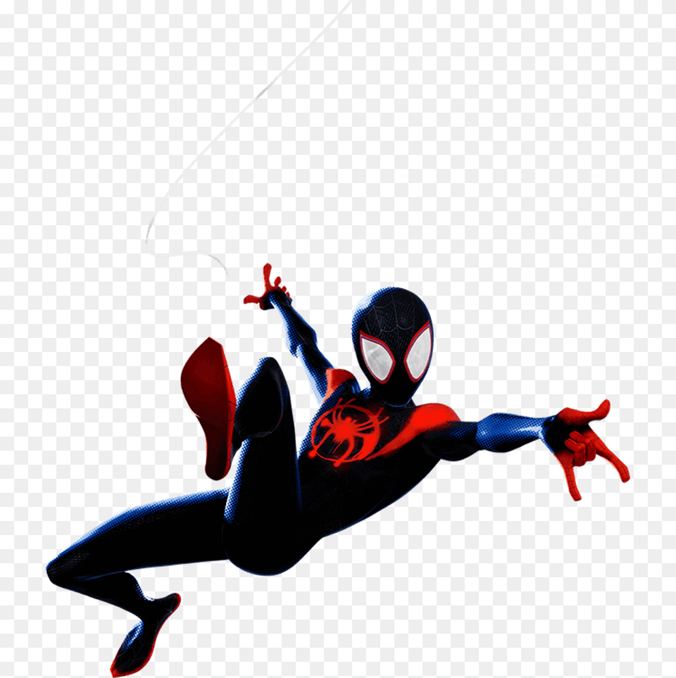 Into The Spider Verse Miles Morales 1 By Captain Spider Man Into The Spider Verse, Person, Electronics, Hardware Png Image