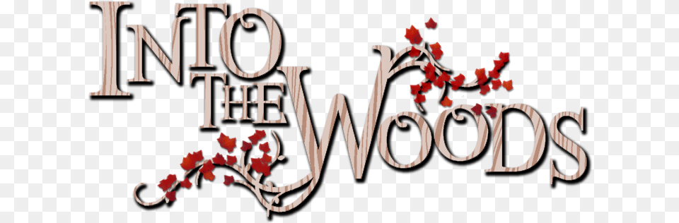 Into The Woods Color Logo Into The Woods Logos, Art, Graphics, Floral Design, Pattern Free Png