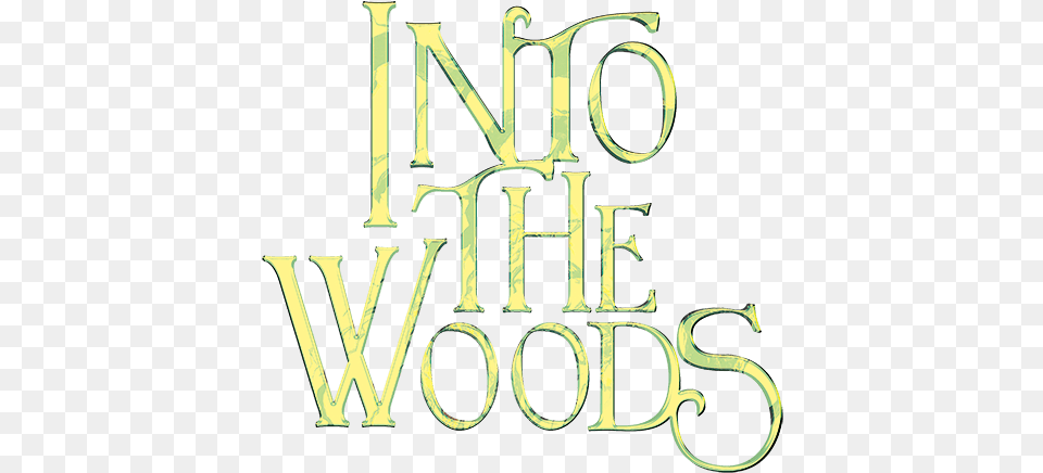 Into The Woods Productionpro Calligraphy, Book, Publication, Text, Bow Png Image