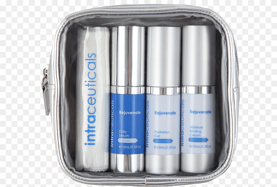 Intraceuticals Opulence Essential 3 Step Pack, Cosmetics, Can, Tin, Accessories Free Png