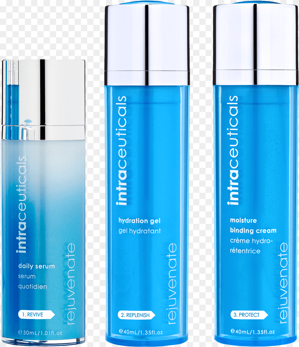 Intraceuticals Rejuvenate Daily Serum, Bottle, Cosmetics, Can, Tin Free Png Download