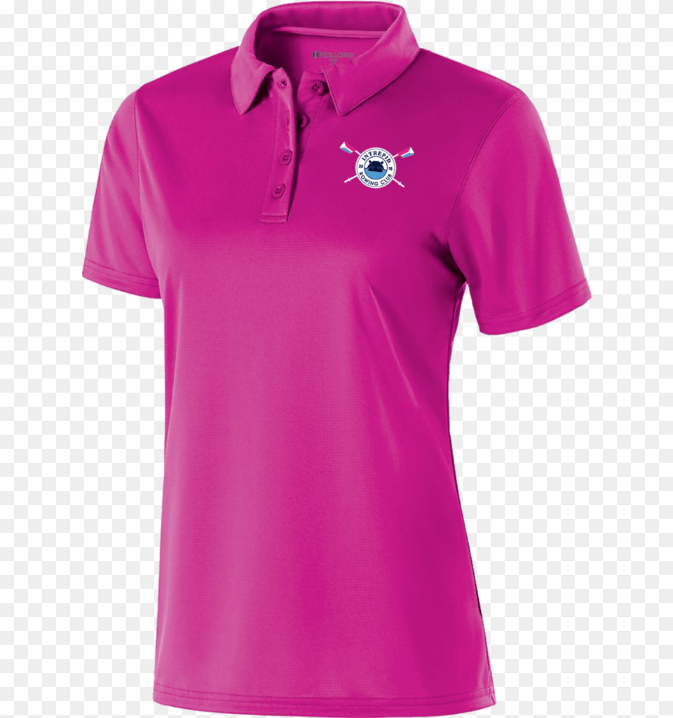 Intrepid Rowing Club Ladies Dri Fit Polo Solid Nike Fit Icon Heather Polo, Clothing, Shirt, T-shirt, Sleeve Png