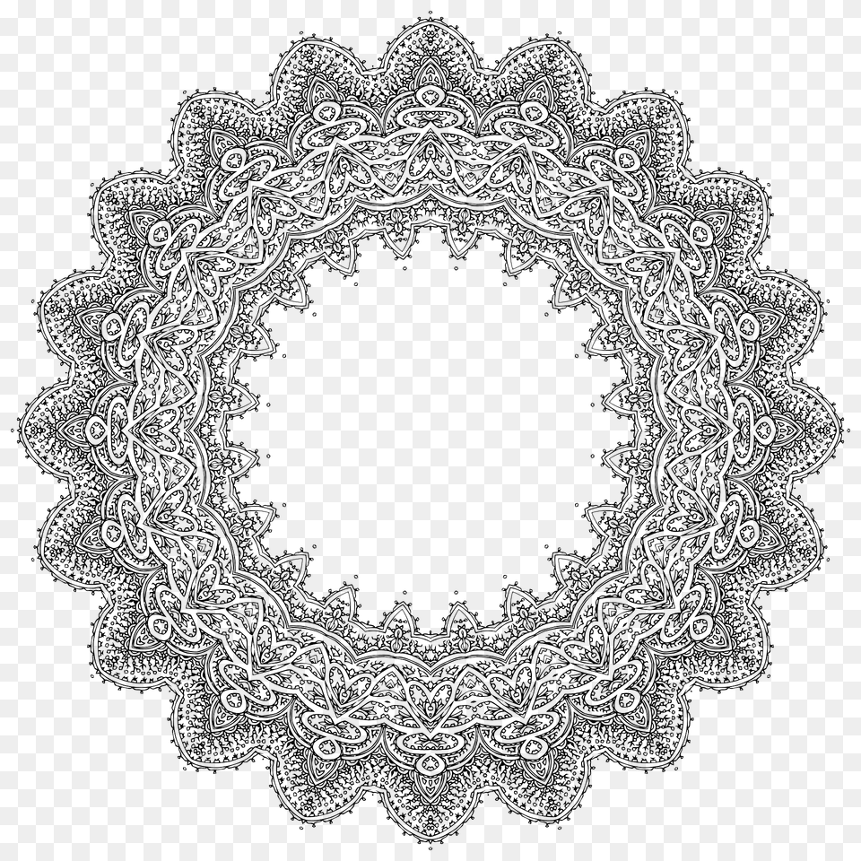 Intricate Mandala 5 Clipart, Home Decor, Accessories, Pattern Free Png
