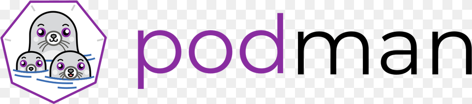 Intro To Podman Podman Logo, Purple, Sticker Png