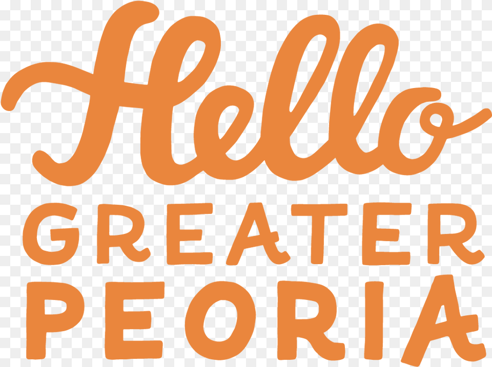 Introducing Hello Greater Peoria Poster, Text Free Transparent Png