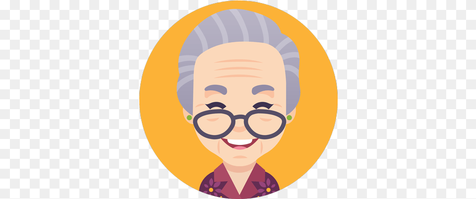 Introducing Heritage Granny Animated Old Granny Face, Accessories, Glasses, Head, Person Png Image