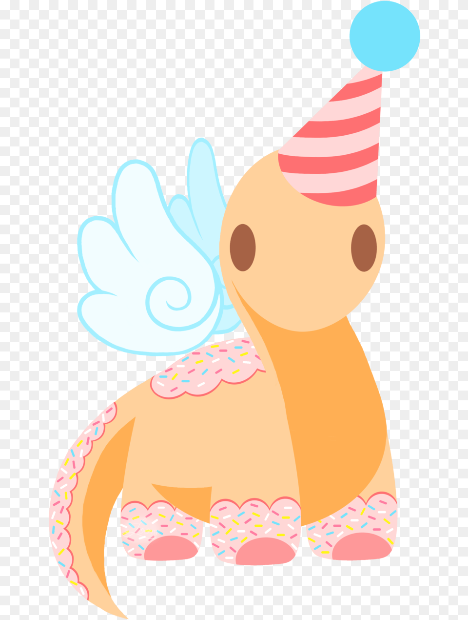 Introducing My New Mascot Funfetti The Dinosaur Character Cartoon, Clothing, Hat, Party Hat, Nature Free Transparent Png