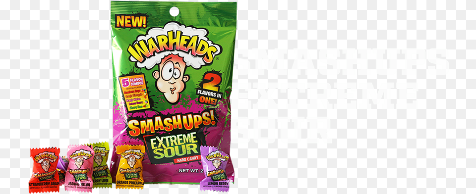 Introducing Our Brand New Smash Ups Extreme Sour Hard, Food, Sweets, Qr Code, Candy Free Png Download