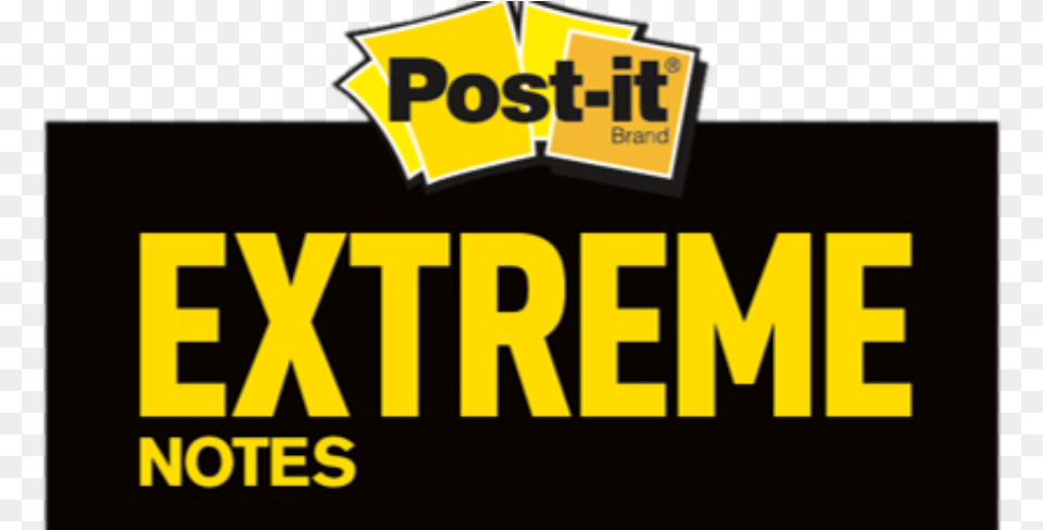 Introducing Post It Extreme Notes Communicating Is Extreme Post It Notes, Logo, Scoreboard Png Image