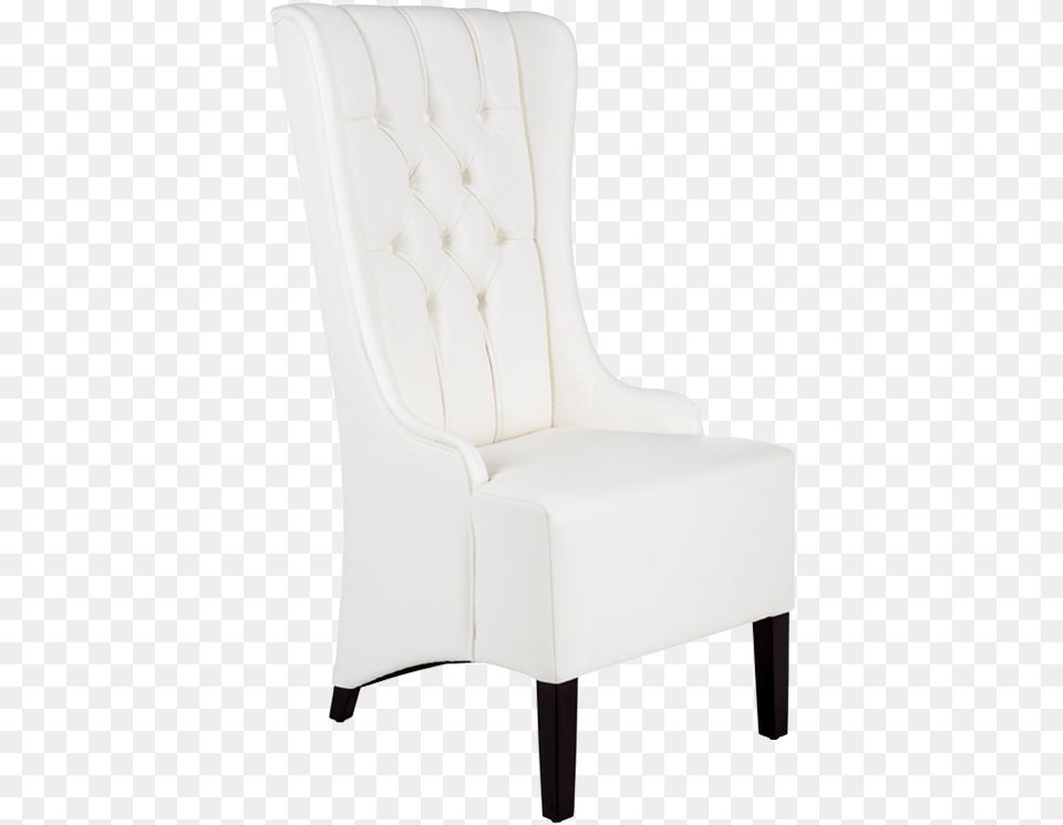 Intrustic Latham Dining Chair White Club Chair, Furniture, Armchair Free Png