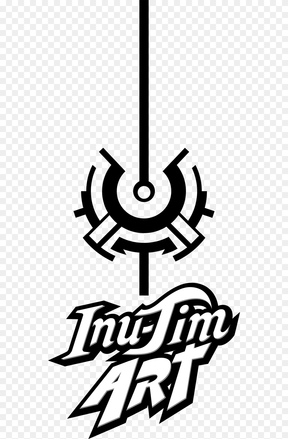 Inu Jim Logo, Stencil, Text Free Png