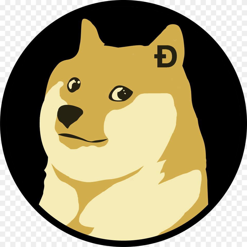 Inuheadcanidaeclip Dogecoin Logo, Face, Head, Person, Baby Png