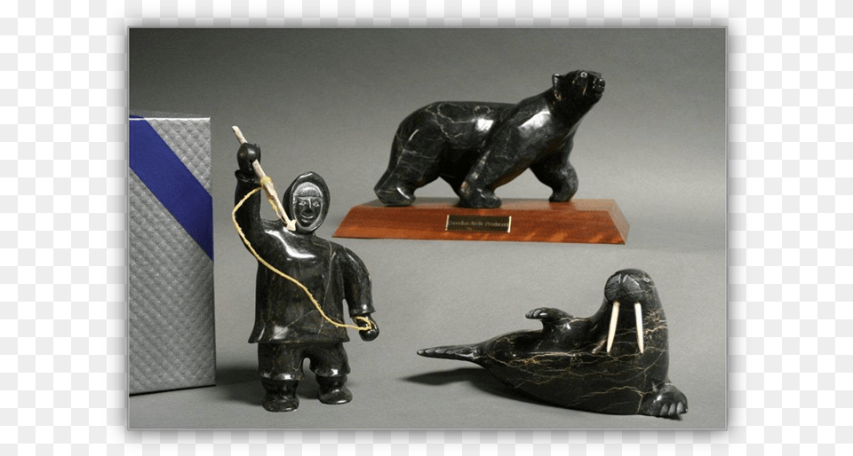 Inuit Art Corporate Gifts And Recognition Awards Canadian Statue, Toy, Figurine, Person, Man Free Png Download