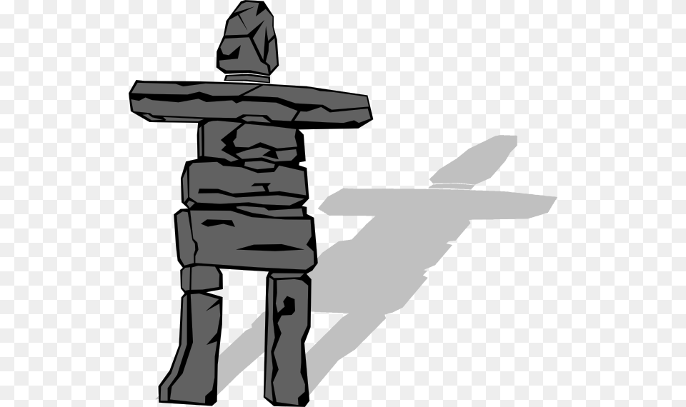 Inuit Inukshuk Clip Art, Cross, Symbol, Person Free Png Download