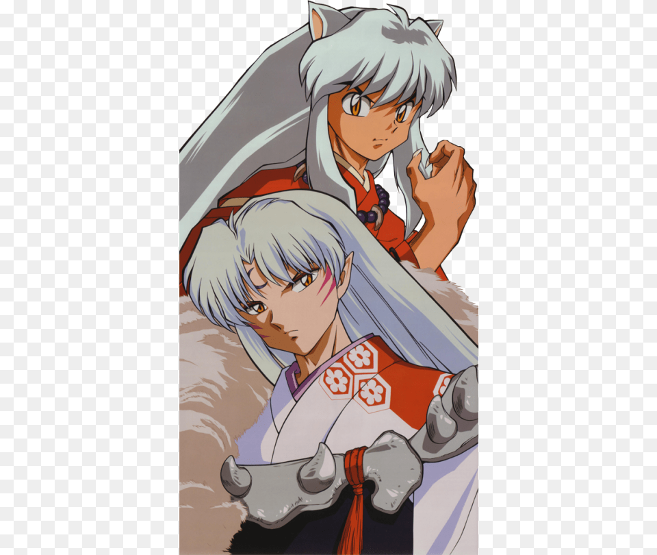 Inuyasha And Sesshomaru Inuyasha Manga Anime Comic Sesshoumaru Apple Ipod Touch, Book, Comics, Publication, Person Free Transparent Png