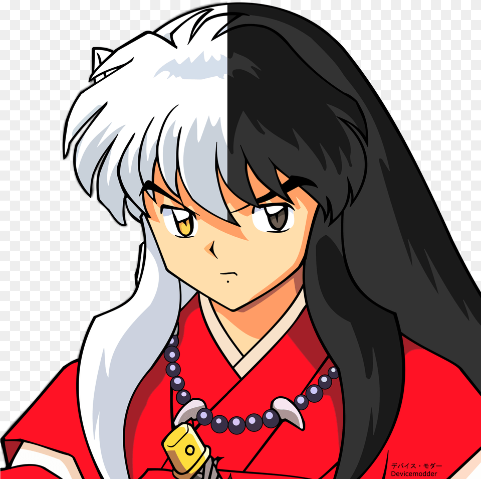 Inuyasha Black Hair, Book, Comics, Publication, Adult Free Transparent Png