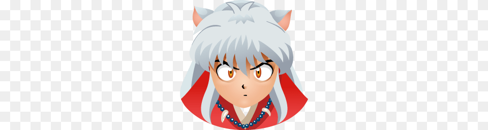 Inuyasha Icon Download Popular Anime Icons Iconspedia, Book, Comics, Publication, Baby Png