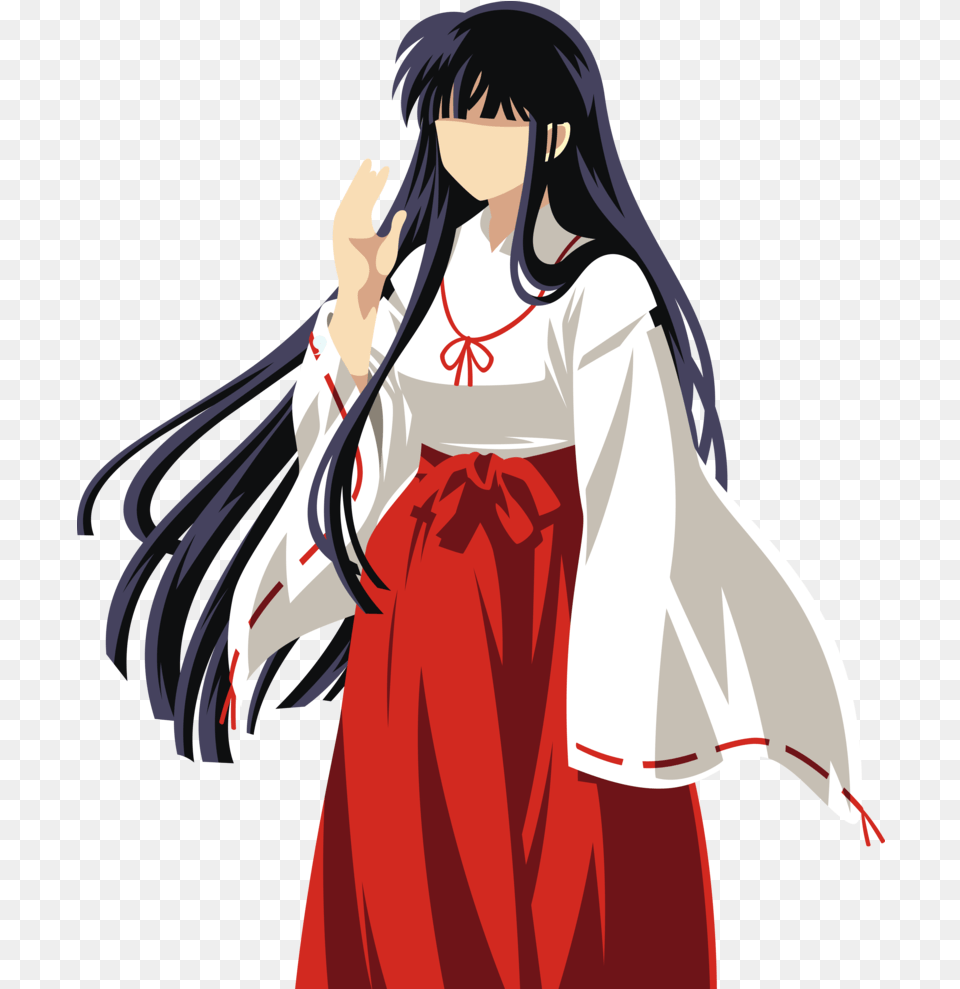 Inuyasha Kikyo Inuyasha, Publication, Book, Comics, Adult Png