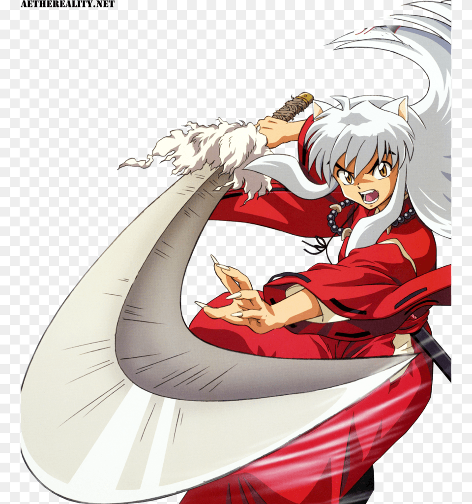 Inuyasha Vs Sesshomaru, Book, Comics, Publication, Person Free Png