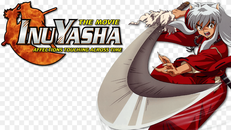 Inuyasha Vs Sesshomaru Image Inuyasha The Fire On The Mystic Island, Book, Comics, Publication, Person Free Png Download