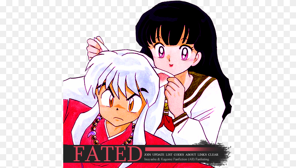 Inuyasha X Kagome Fanfiction All Fanlisting, Book, Comics, Publication, Manga Free Png Download