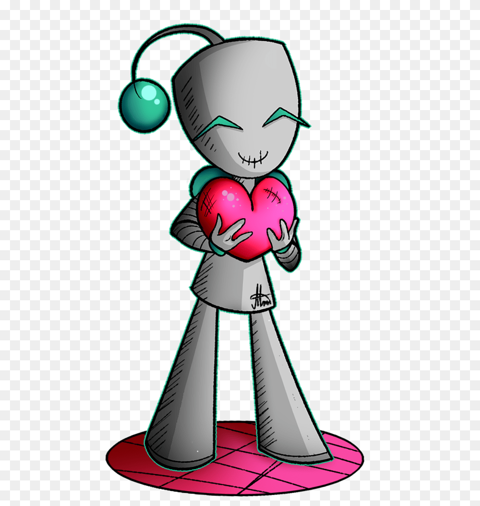 Invader Zim, Person, Face, Head, Robot Free Png