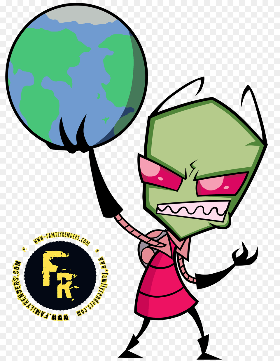 Invader Zim, Alien, Accessories, Formal Wear, Tie Png