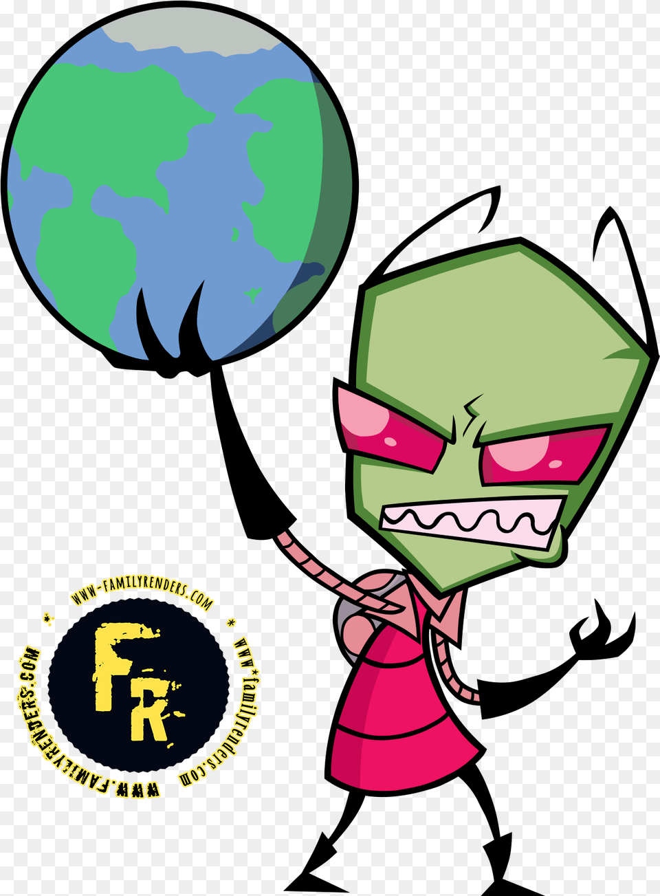 Invader Zim, Alien, Accessories, Formal Wear, Tie Free Png