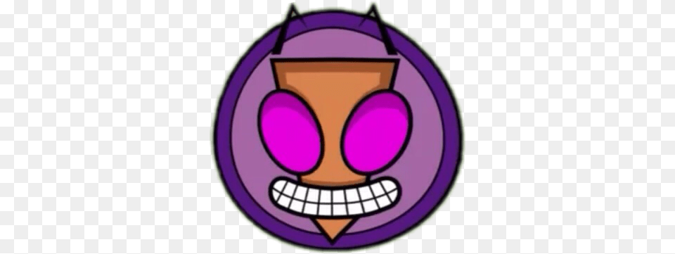 Invader Zim Boiiiiifreetoedit, Purple, Symbol, Disk Free Png