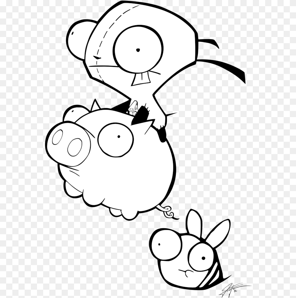 Invader Zim Coloring, Baby, Person, Nature, Outdoors Png Image