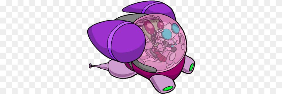 Invader Zim Graphics Girly, Purple Free Png