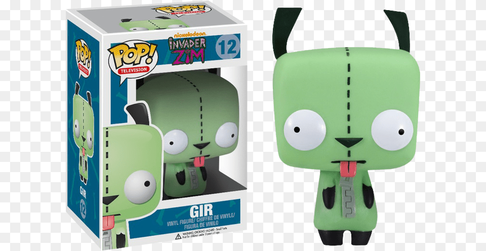 Invasor Zim Gir Funko, Plush, Toy, Robot Png